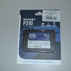 SSD 512 GB Patriot P210 (новый)