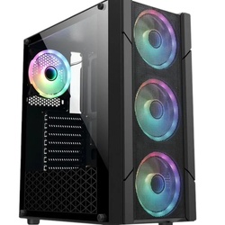 Игровой корпус для пк с 4 вентиляторами Frgb (сетка)